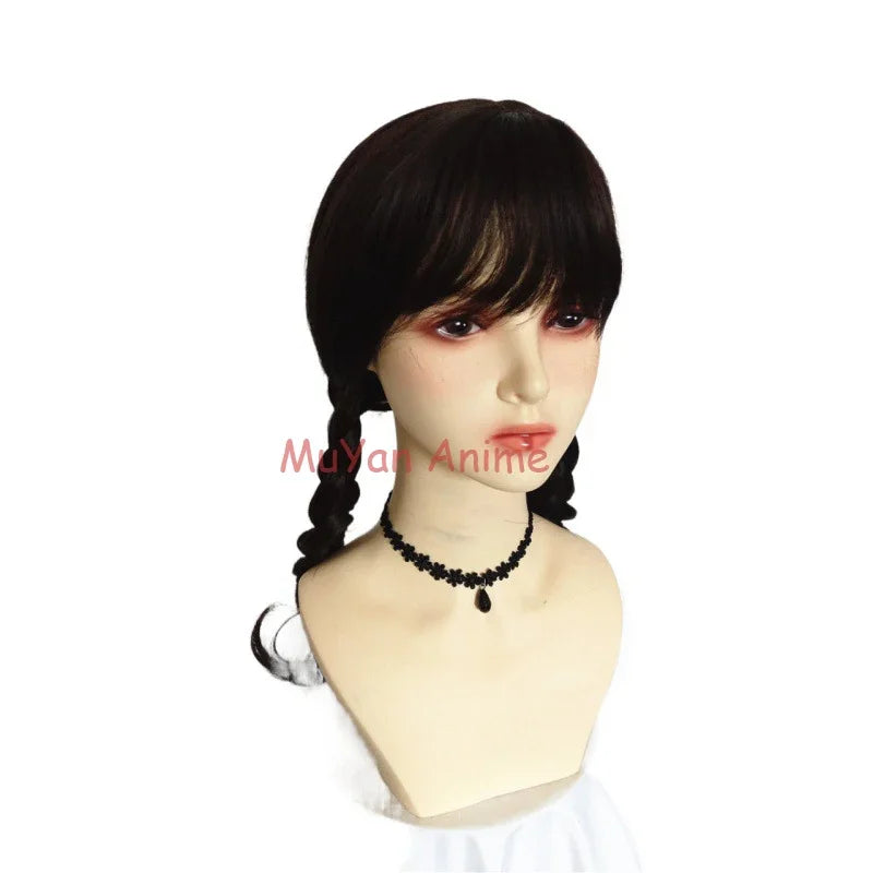 Addams Family Halloween Costume Girls Wednesday Jenna Ortega Nevermore Academy Uniform Suit Birthday Dresses Party For Women