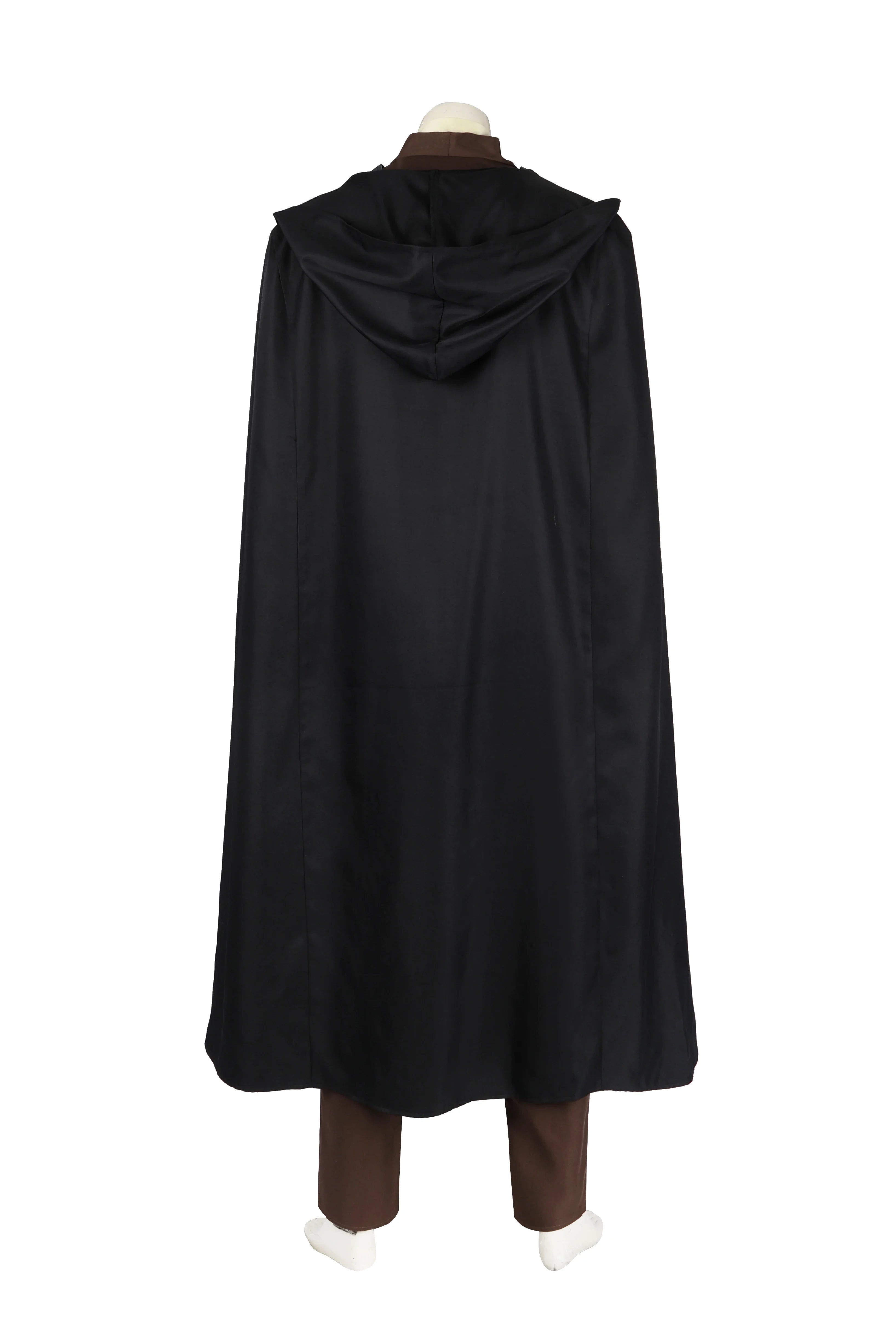 Anakin obiwan kenobi cosplay Costume Knight Adults Men Hooded Uniform Full Set for Halloween Carnival Role Playing Costume