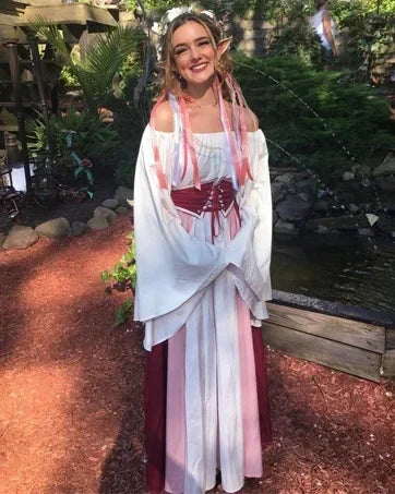 Cosplay Womens'S Medieval Renaissance Costume Cosplay Over Suit Dress Vest Victoria Princess Steam Punk Strap Plus Size