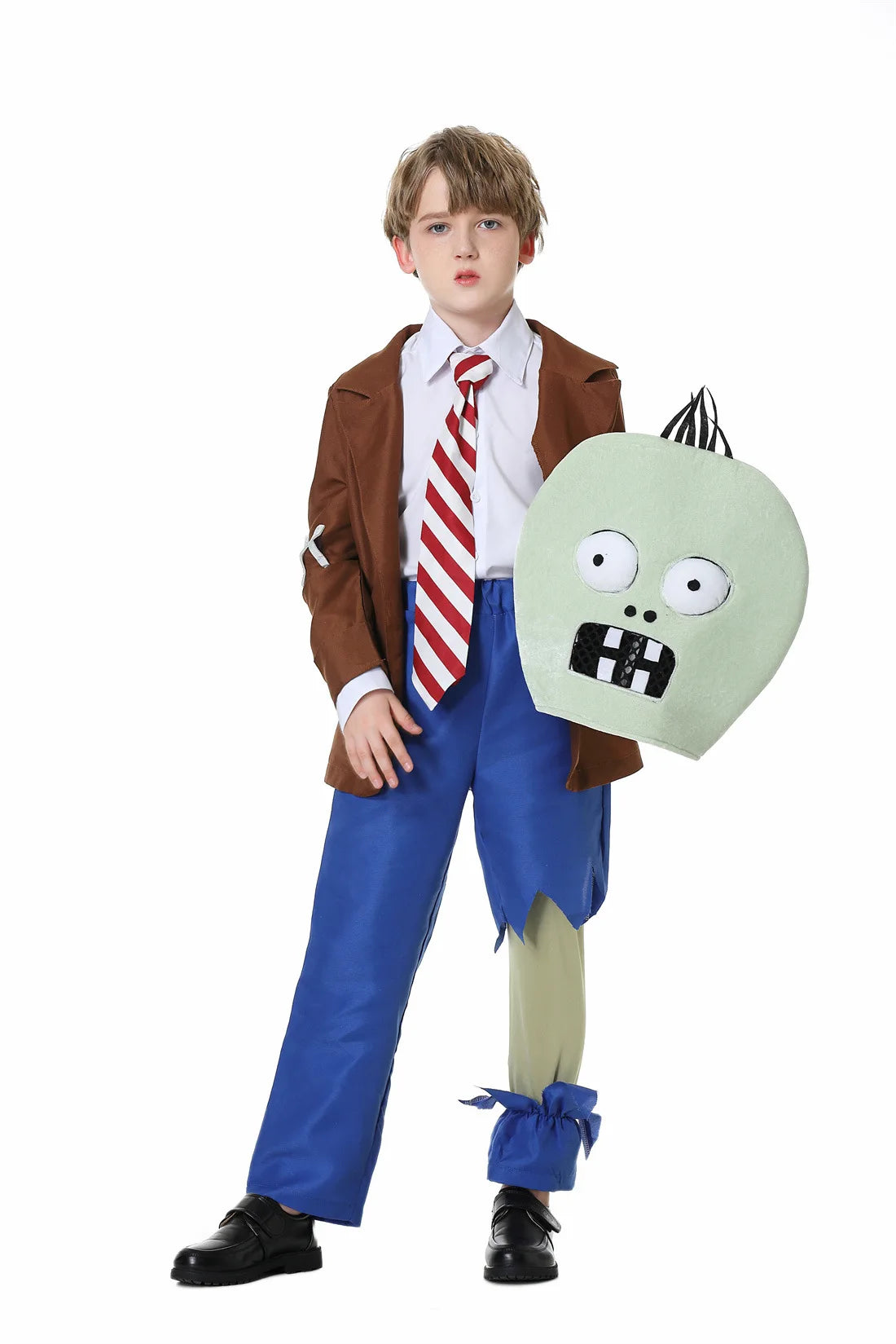 Adults Boys Halloween Cosplay Funny Game Zombies Novelty Costtume Mask Outfit Clothes Festival Carnival Dress Up Party Suit