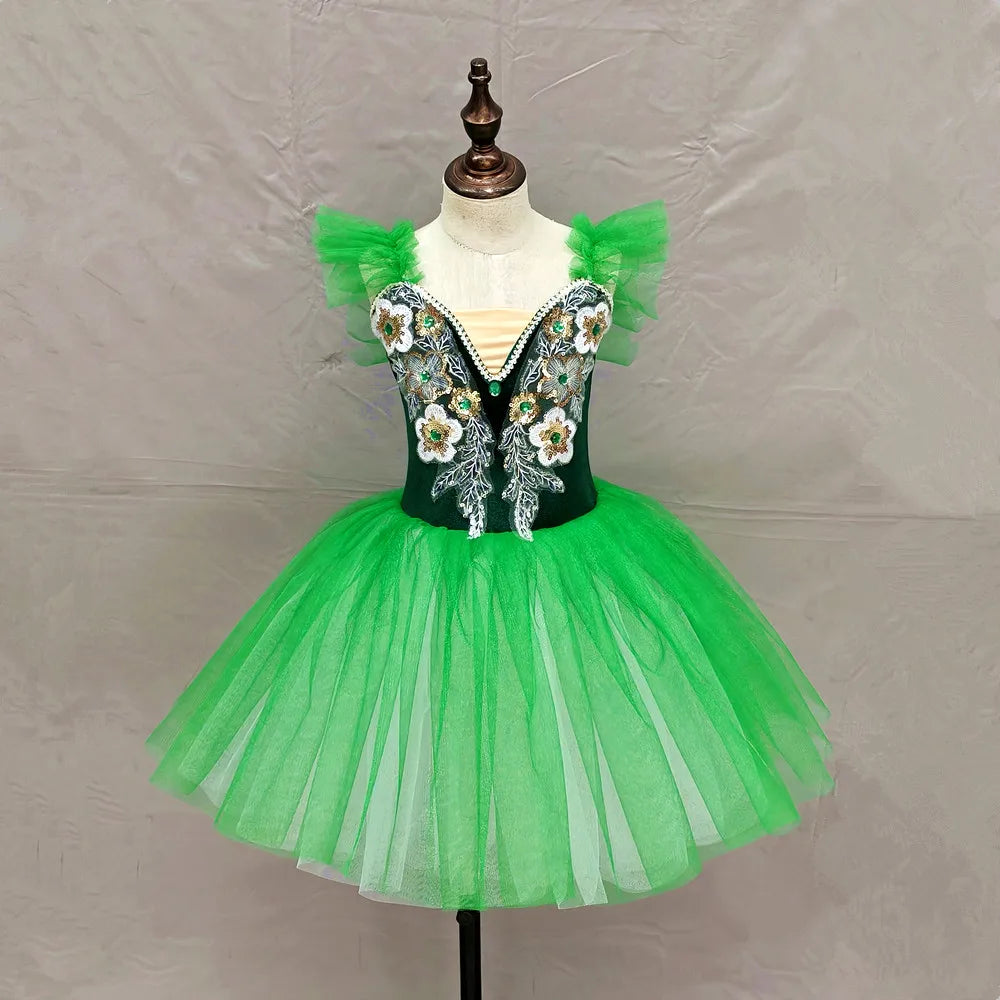 Children's ballet skirt girls dance skirt children's program collective performance costumes dance performance costumes