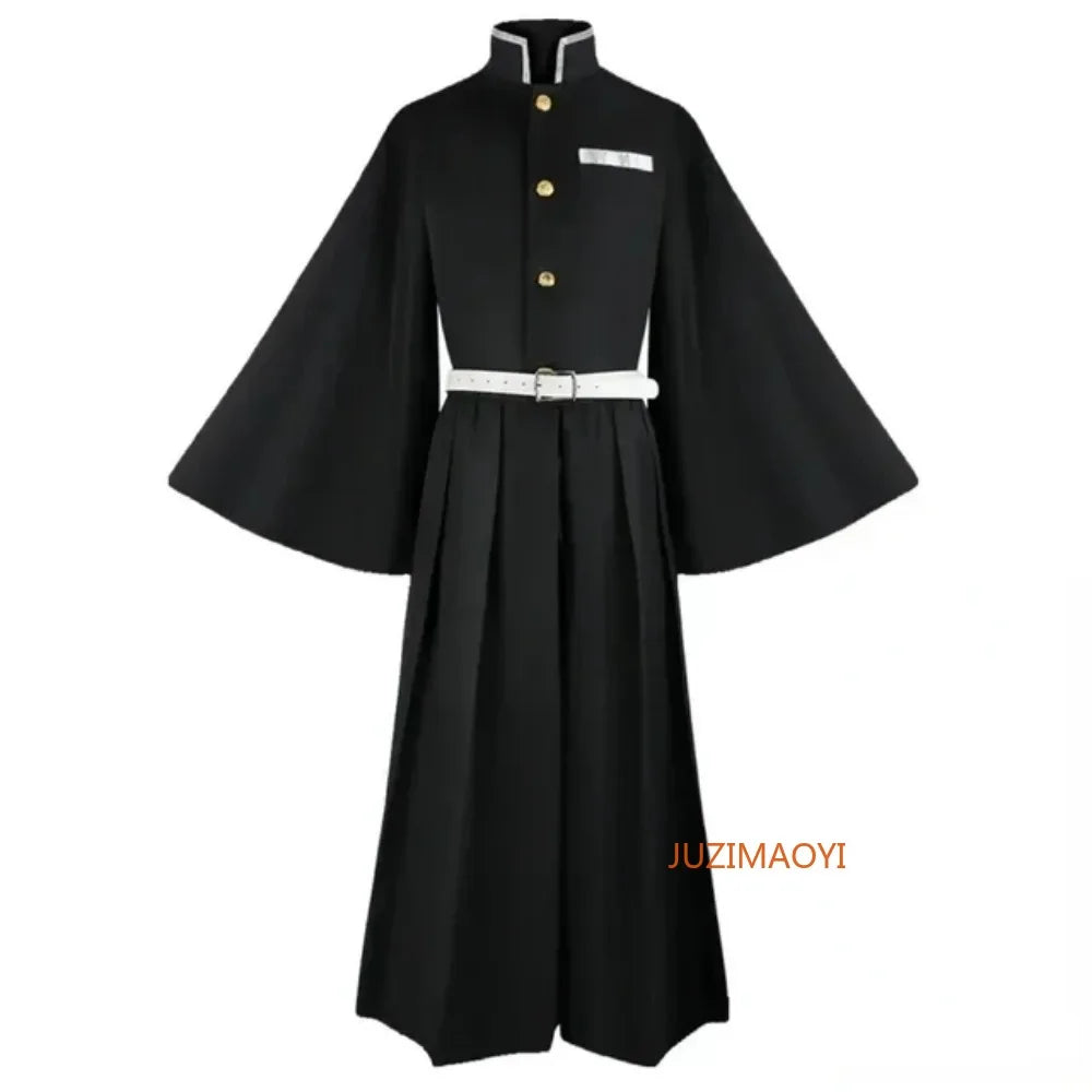 Aime Tokitou Muichirou Cosplay Costume Demon Slayer Cosplay Kimetsu No Yaiba Kisatsutai Uniform Wig Halloween Costume for Woman