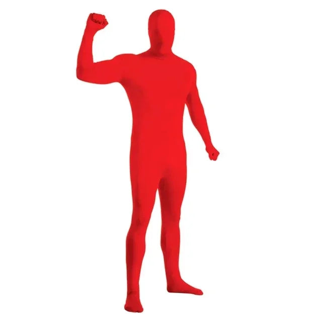 Dancing Full Body Zentai Adult Novelty Cosplay Costumes Spandex Black Suit Tight One Piece Catsuit Halloween Men Women Bodysuit