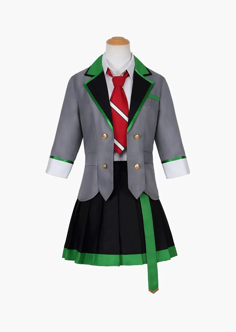 ANIMECC in Stock S-3XL Tenma Saki Hoshino Ichika Hinomori Shiho Mochizuki Honami Cosplay School Outfit Wig Halloween for Women