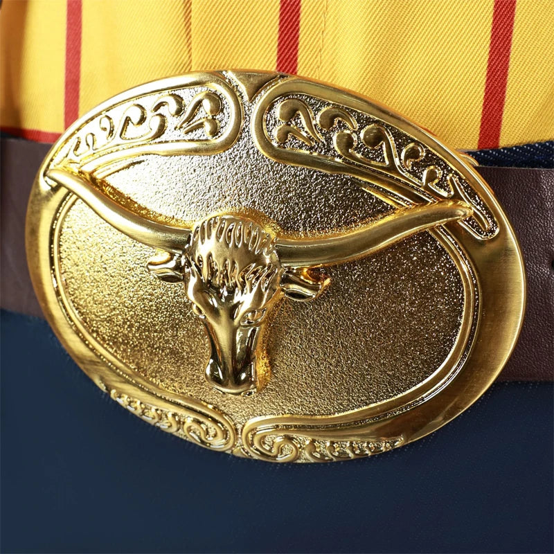 BEAST KINGDOM Anime Woody Jessie Cosplay Costume Toy Story Cosplay Cowboy Suit Woody Jessie Hat Halloween Party Cos Adult Unisex