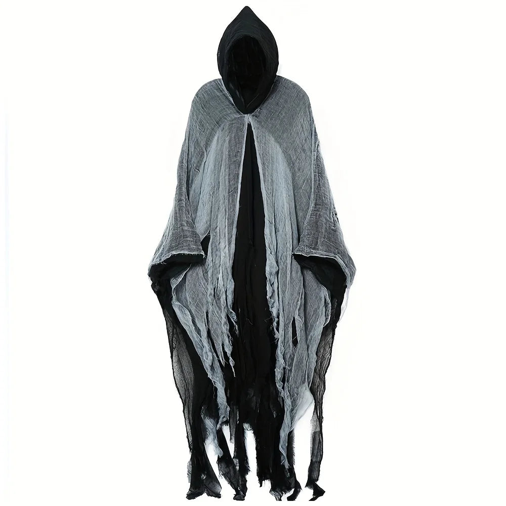 Halloween Cloak Skeleton Clothes Mask Ghost House Chamber Of Secrets Dressing Up Zombies Costume Props Halloween Gift
