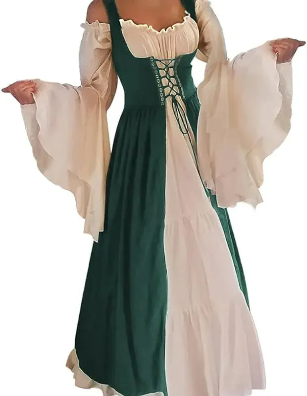 Cosplay Womens'S Medieval Renaissance Costume Cosplay Over Suit Dress Vest Victoria Princess Steam Punk Strap Plus Size