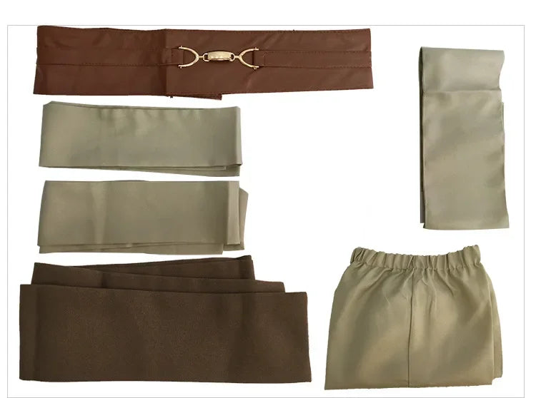 Star Cosplay War Anime Jedi Costume Anakin Replica Rob Halloween Outfits Clothes For Women Men Plus Size 4XL