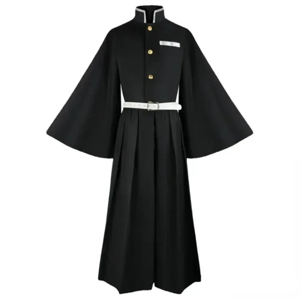 Aime Tokitou Muichirou Cosplay Costume Demon Slayer Cosplay Kimetsu No Yaiba Kisatsutai Uniform Wig Halloween Costume for Woman