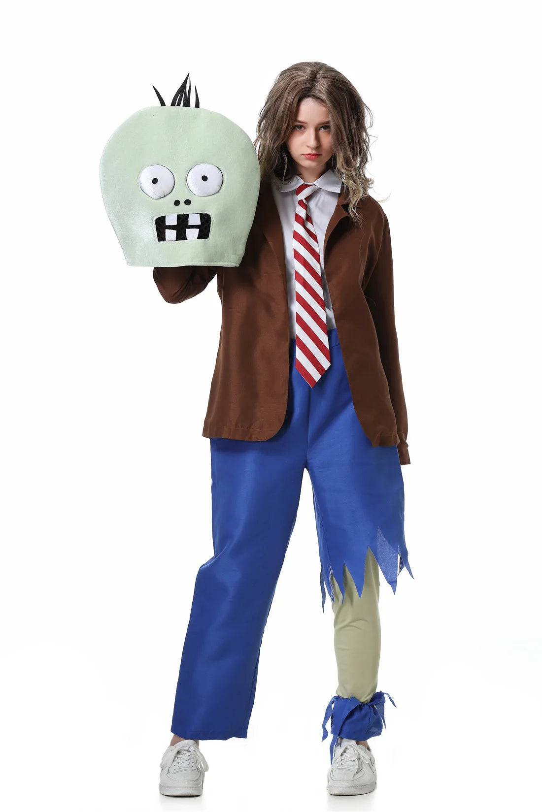 Adults Boys Halloween Cosplay Funny Game Zombies Novelty Costtume Mask Outfit Clothes Festival Carnival Dress Up Party Suit