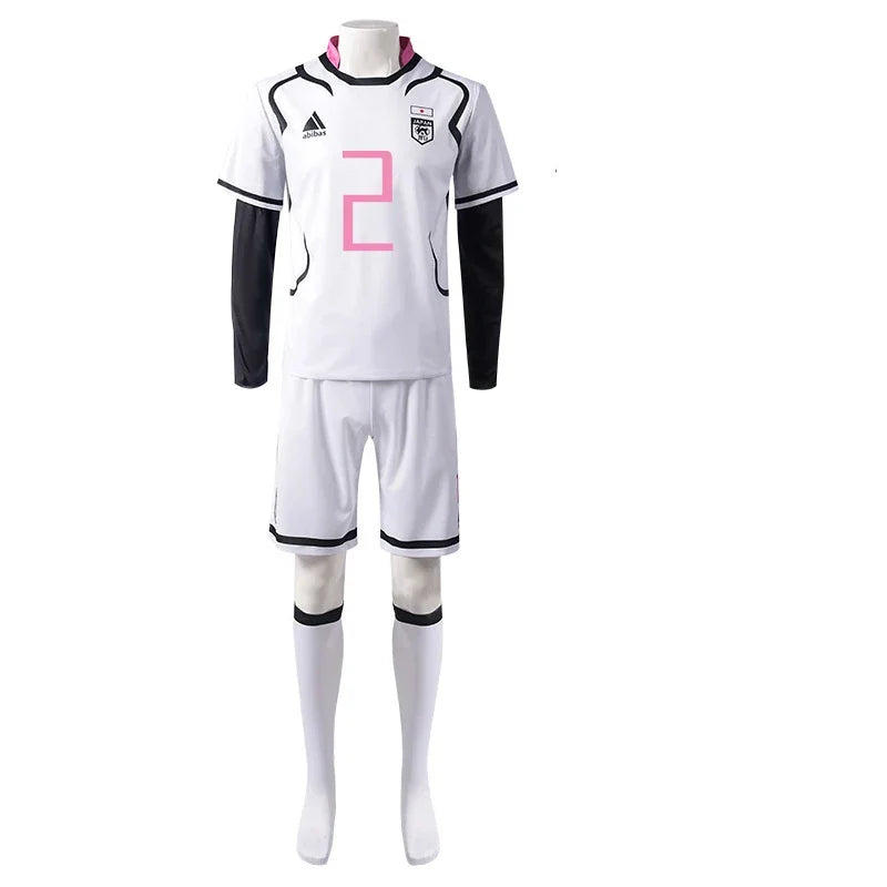 Anime Blue Lock Shidou Ryusei Cosplay Costume  Shidou Sports Oliver Aiku Soccer Jersey Sportswear Suit Football Party with Wigs