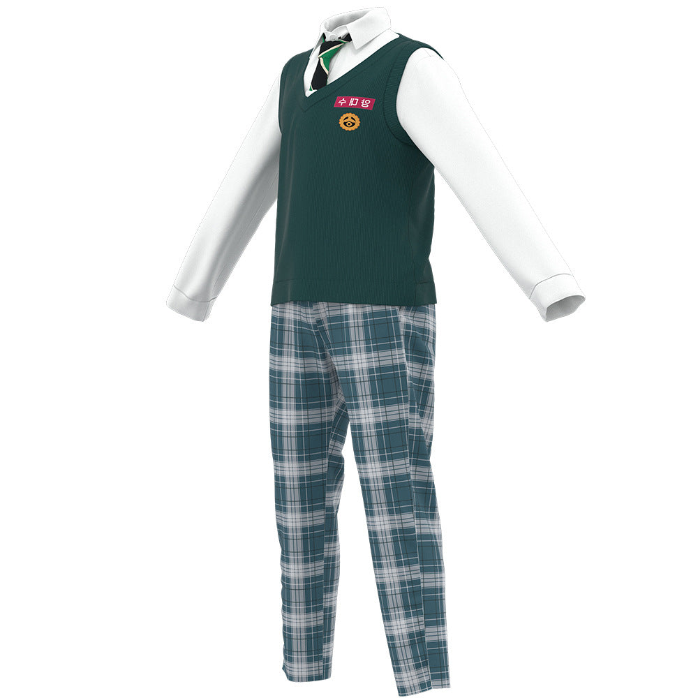 All of Us Are Dead Cosplay 지금 우리 학교는 Sweatshirt Men Casual Zip Up Uniform Jacket Coat Pants Print Joggers Trousers