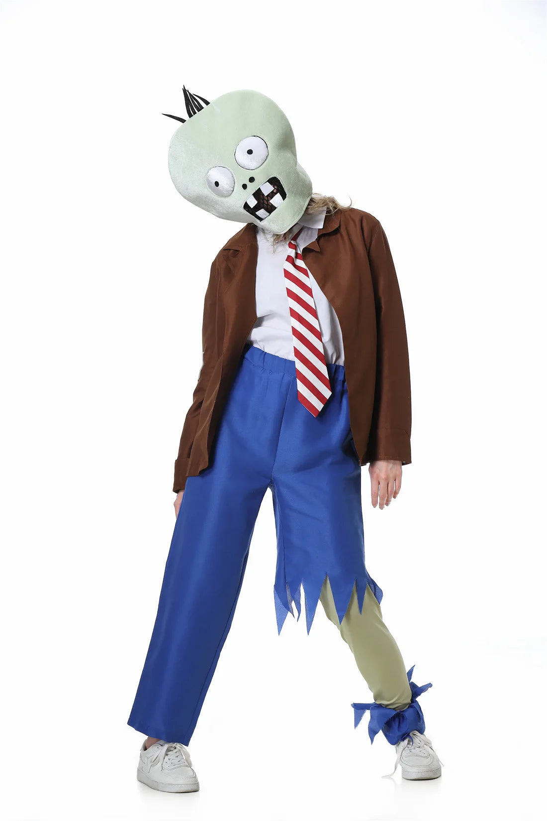 Adults Boys Halloween Cosplay Funny Game Zombies Novelty Costtume Mask Outfit Clothes Festival Carnival Dress Up Party Suit