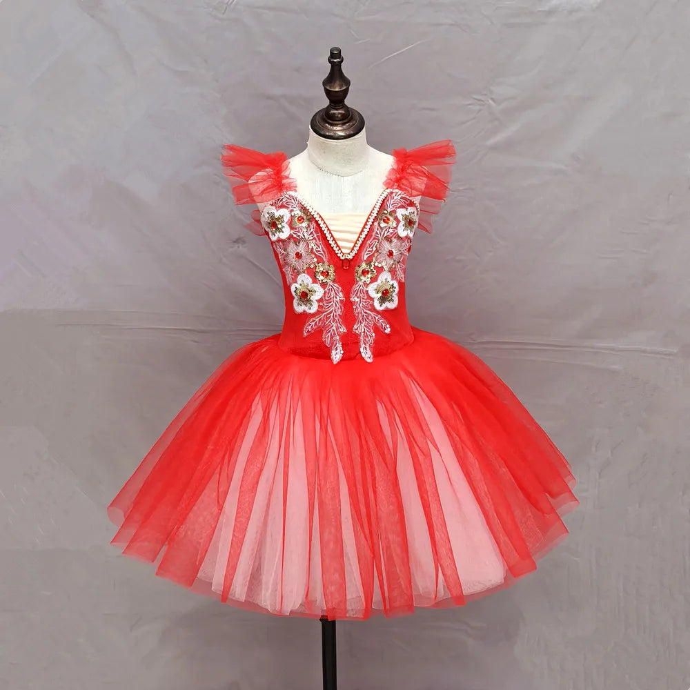 Children's ballet skirt girls dance skirt children's program collective performance costumes dance performance costumes