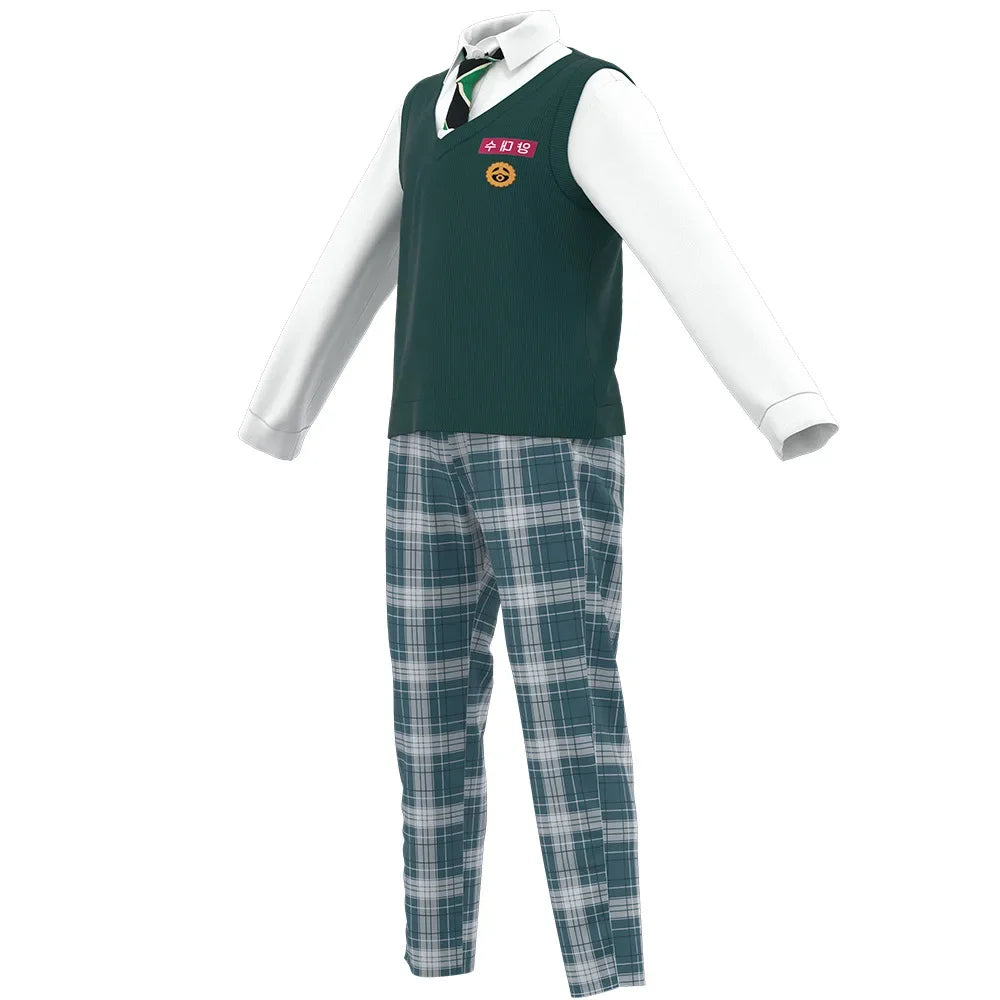 All of Us Are Dead Cosplay 지금 우리 학교는 Sweatshirt Men Casual Zip Up Uniform Jacket Coat Pants Print Joggers Trousers