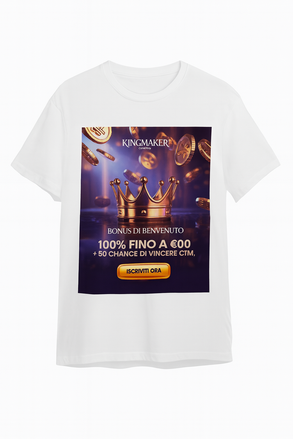 🎃 T-Shirt "Kingmaker Bonus" Edizione Halloween 👑