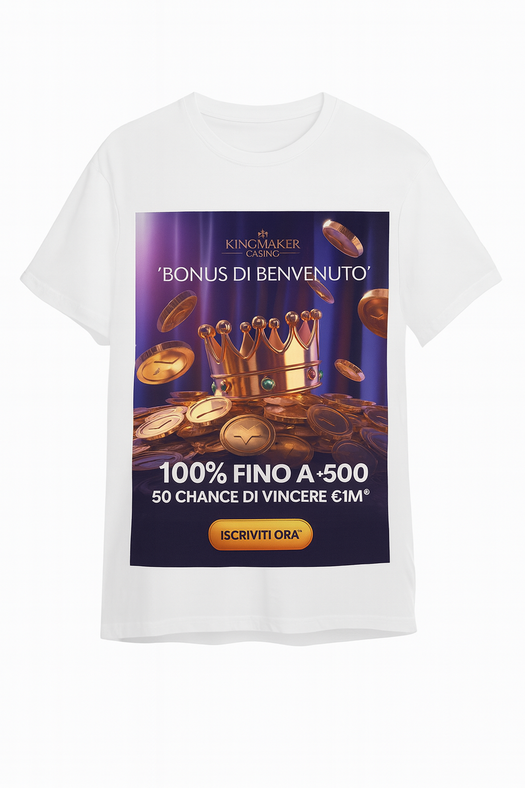 🎃 T-Shirt "Kingmaker Bonus" Edizione Halloween 👑