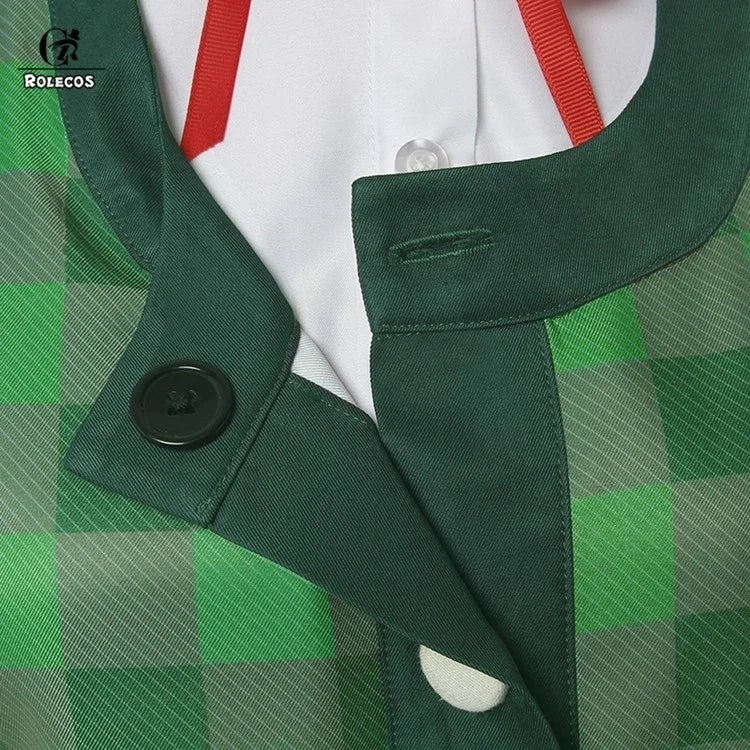 Animal Crossing Isabelle Cosplay Costume Game Animal Crossing New Horizons Costume Women Uniform Outfit Tail Headwear