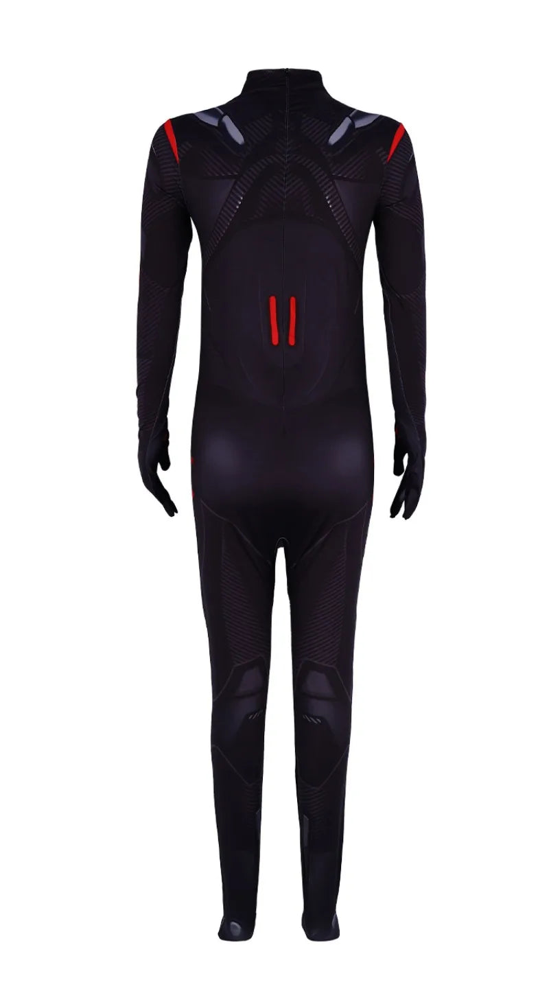 Game Skin Outfit Fortnites Cosplay Jumpsuit Fishstick Omega Knightfall Role Play Clothes Fancy Suit Hat for Carnival Party