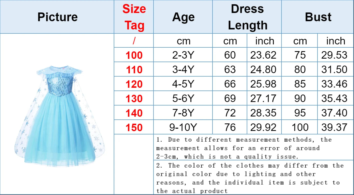 Elsa Girls Dress Frozan Cosplay Costume Princess Dresses Queen Snow Queen Wedding Luxurious With Cloak Carnival Gown Dresses Up