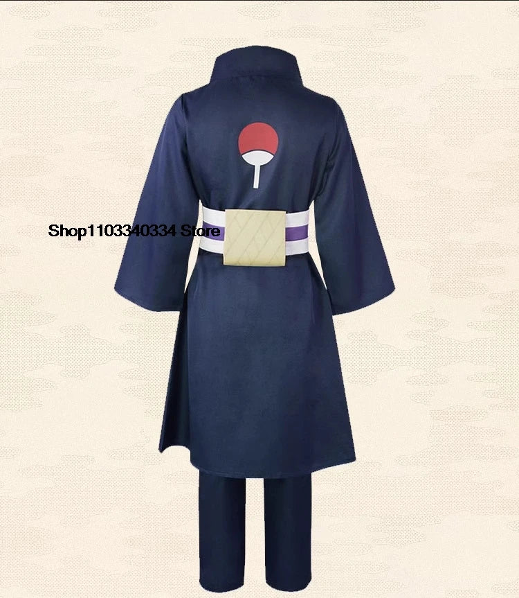 Uchiha Obito Anime Cosplay Costumes Halloween Costumes For Women Men Japanese Robe Kimono Performance Festival
