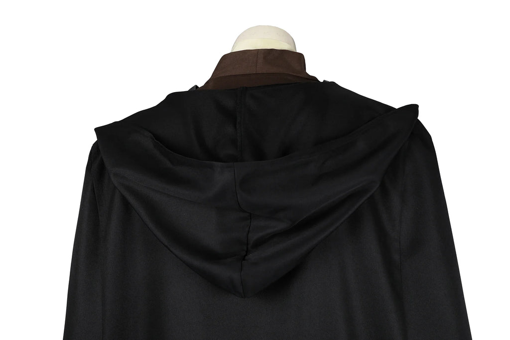 Anakin obiwan kenobi cosplay Costume Knight Adults Men Hooded Uniform Full Set for Halloween Carnival Role Playing Costume