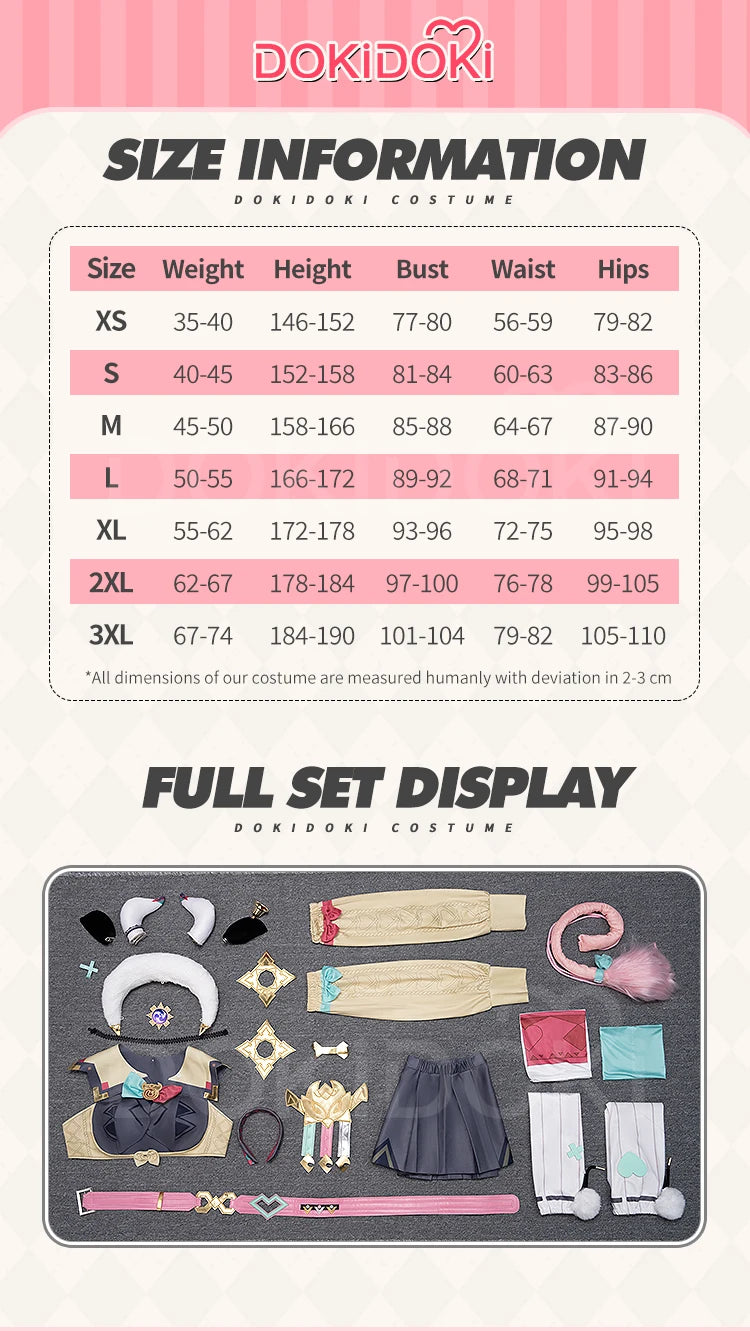 Varesa Cosplay Costume Game Genshin Impact【XS-3XL】DokiDoki-N Natlan Varesa Costume Plus Size