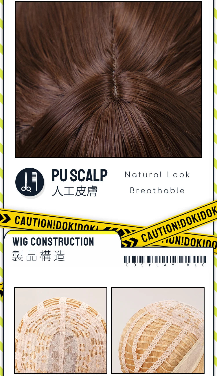 IN STOCK Maelle Gustave Lune Vierso Sciel Wig Game Clair Obscur:Expedition 33 Cosplay DokiDoki Hair Maelle Halloween Free Cap