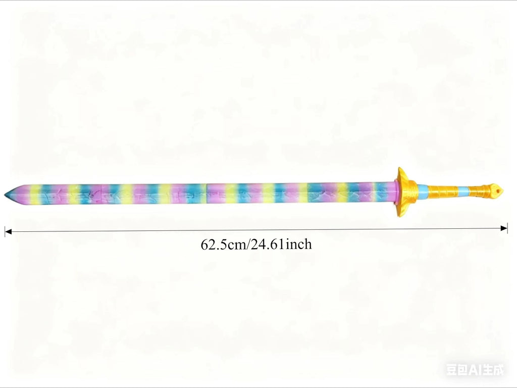 Rumi Kpop Demon Hunters Cosplay Lights Sword Weapons Roleplay Props for Girl Group Idol Halloween Carnival Costume Accessories