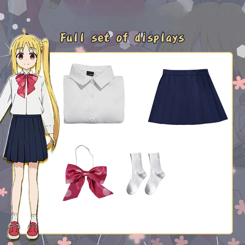 Yamada Ryo Kita Ikuyo Ijichi Nijika Gotoh Hitori Cosplay Costume BOCCHI THE ROCK! Adult Carnival Uniform Wig Anime Halloween