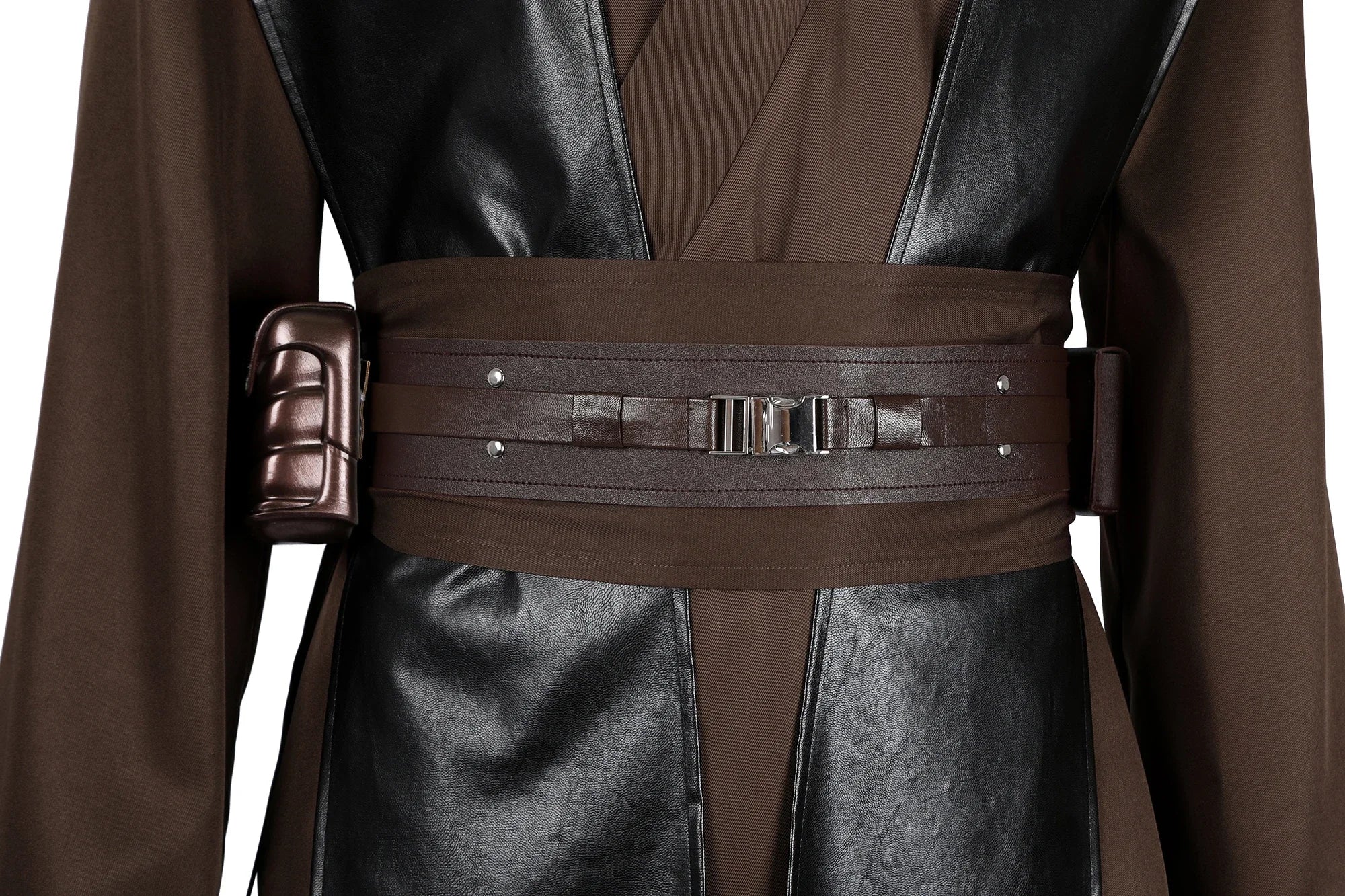 Anakin obiwan kenobi cosplay Costume Knight Adults Men Hooded Uniform Full Set for Halloween Carnival Role Playing Costume