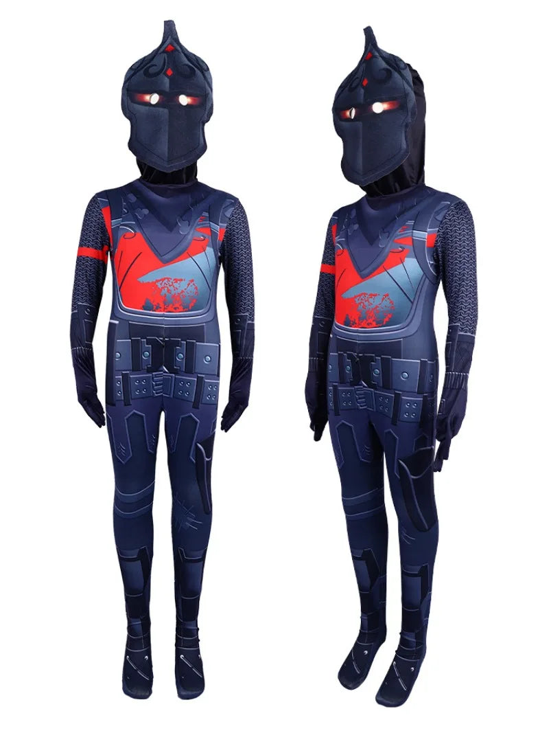 Game Skin Outfit Fortnites Cosplay Jumpsuit Fishstick Omega Knightfall Role Play Clothes Fancy Suit Hat for Carnival Party