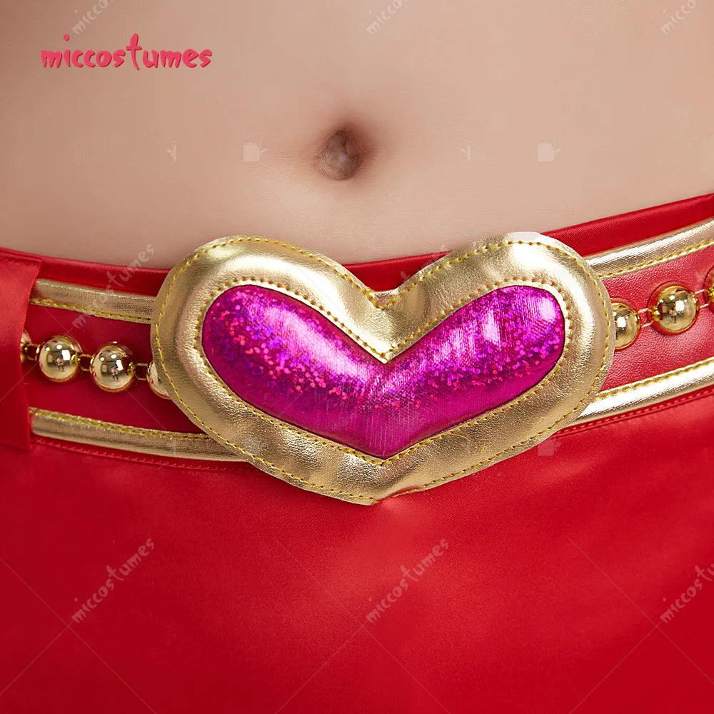 Miccostumes Women's Perona Cosplay Costume  Women Top and Skirt Set with Short Cloak Christmas Cosplay Costume