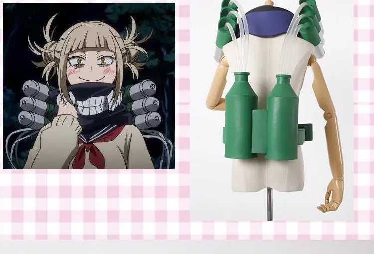 My Hero Academia Toga Himiko Cosplay Halloween Costume Suck blood Props Anime Boku No Hero Academia Himiko Toga Costumes Gifts