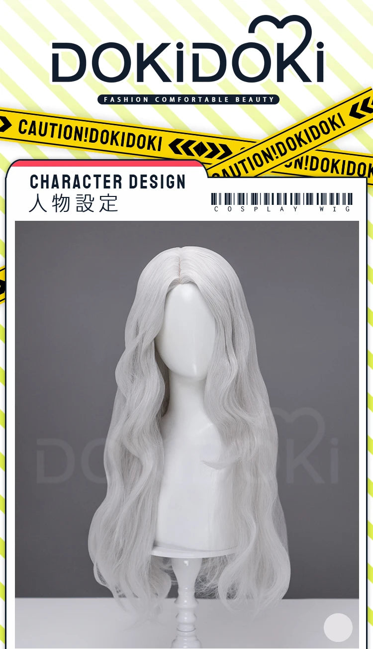 IN STOCK Maelle Gustave Lune Vierso Sciel Wig Game Clair Obscur:Expedition 33 Cosplay DokiDoki Hair Maelle Halloween Free Cap