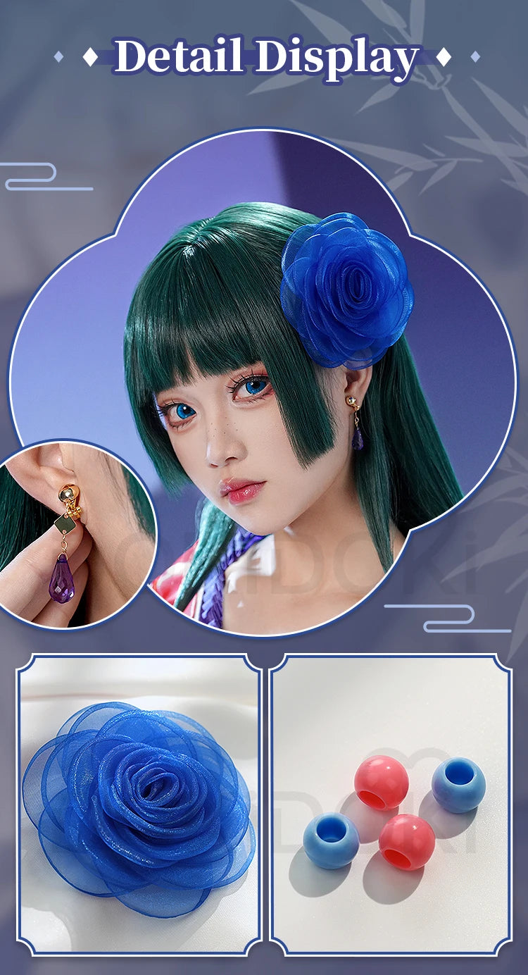 IN STOCK Maomao Cosplay Costume Anime The Apothecary Diaries【XS-3XL】DokiDoki-SR Women Maomao Dance Dress Plus Size Halloween