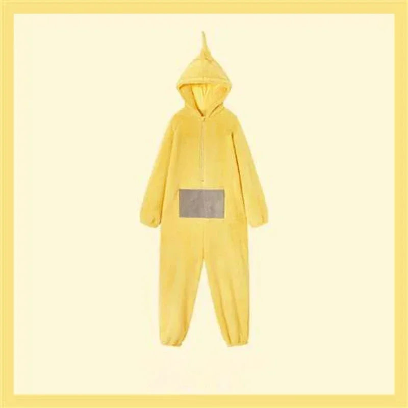 Anime TeleCostubbies Costumes For Adult Kids SoftLala Home Clothes Cosplay Long Sleeves Piece Pajamas Costume Party Wear