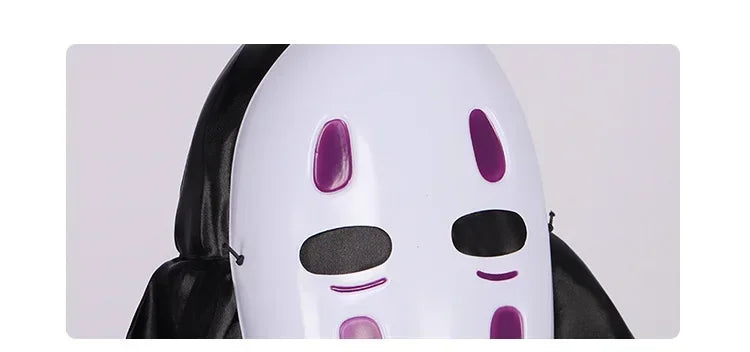 Japanese No Face Man Cosplay Costume Unisex Halloween Anime Carnival Party Adult Clothing Including Ghost Mask Gloves Comic Con