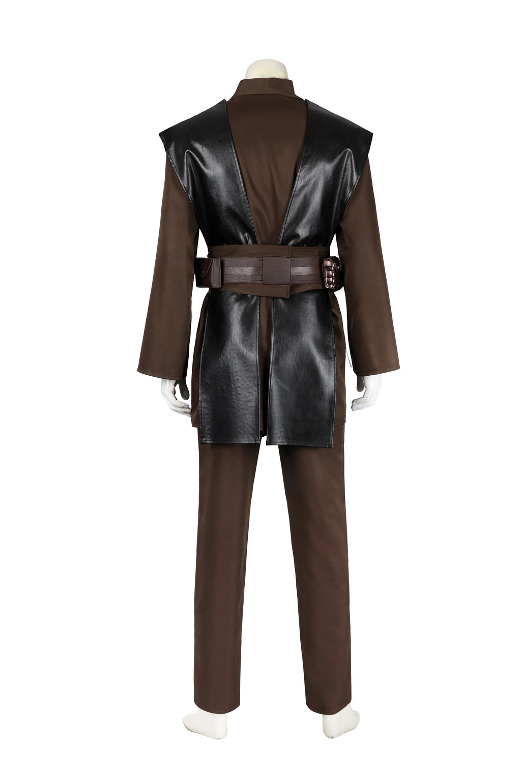 Anakin obiwan kenobi cosplay Costume Knight Adults Men Hooded Uniform Full Set for Halloween Carnival Role Playing Costume