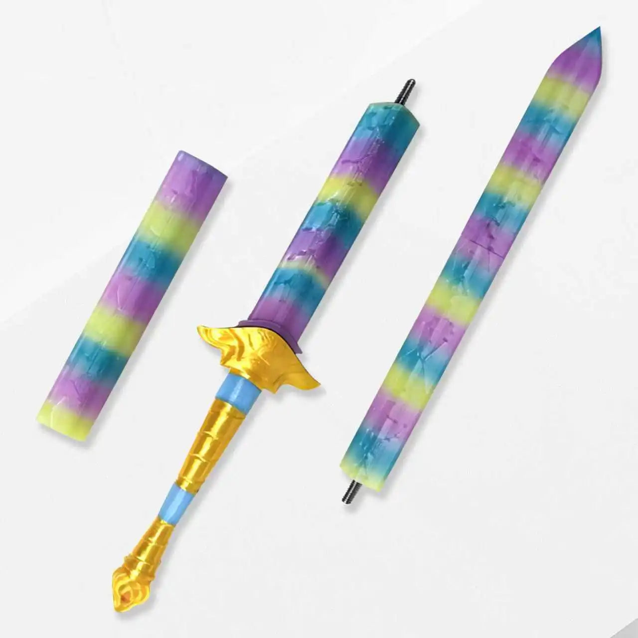 Rumi Kpop Demon Hunters Cosplay Lights Sword Weapons Roleplay Props for Girl Group Idol Halloween Carnival Costume Accessories