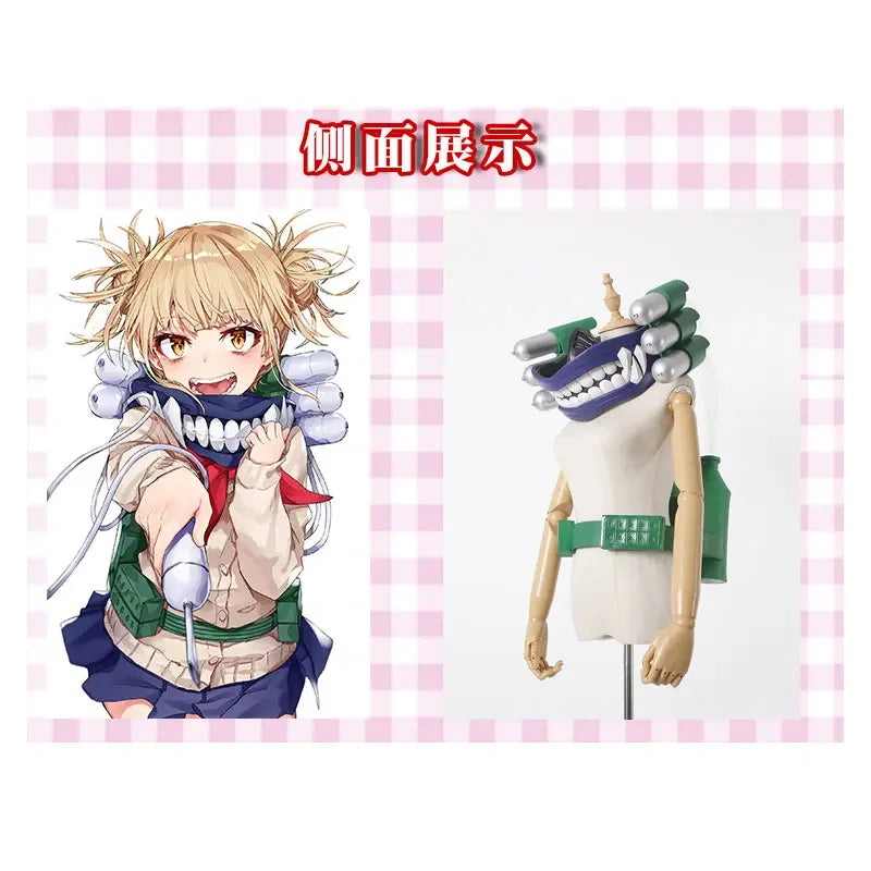 My Hero Academia Toga Himiko Cosplay Halloween Costume Suck blood Props Anime Boku No Hero Academia Himiko Toga Costumes Gifts