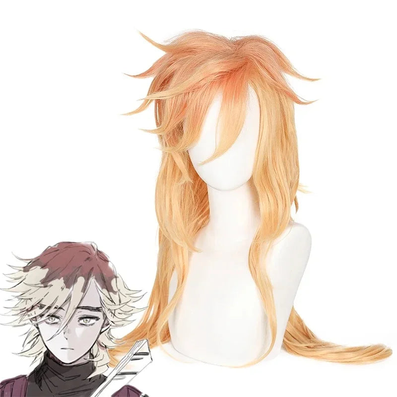Anime Demon Slayer Douma Cosplay Costume Wig Fan Kimetsu No Yaiba Douma Cosplay Kimono Outfit Halloween Costumes for Men Women