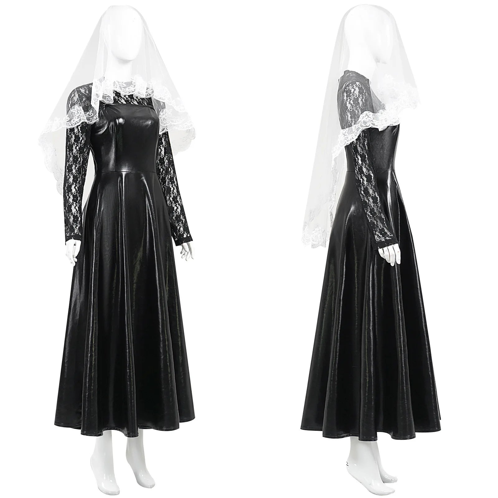 Osaragi Cosplay Anime Sakamoto Days Costume Wig Dress Veil Coat Outfit Women Assassin Shishiba Halloween Carnival Full Set