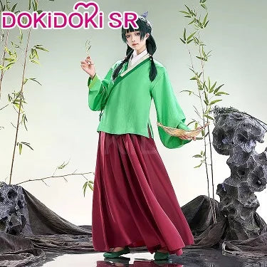 IN STOCK Maomao Cosplay Costume Anime The Apothecary Diaries【XS-3XL】DokiDoki-SR Women Maomao Dance Dress Plus Size Halloween