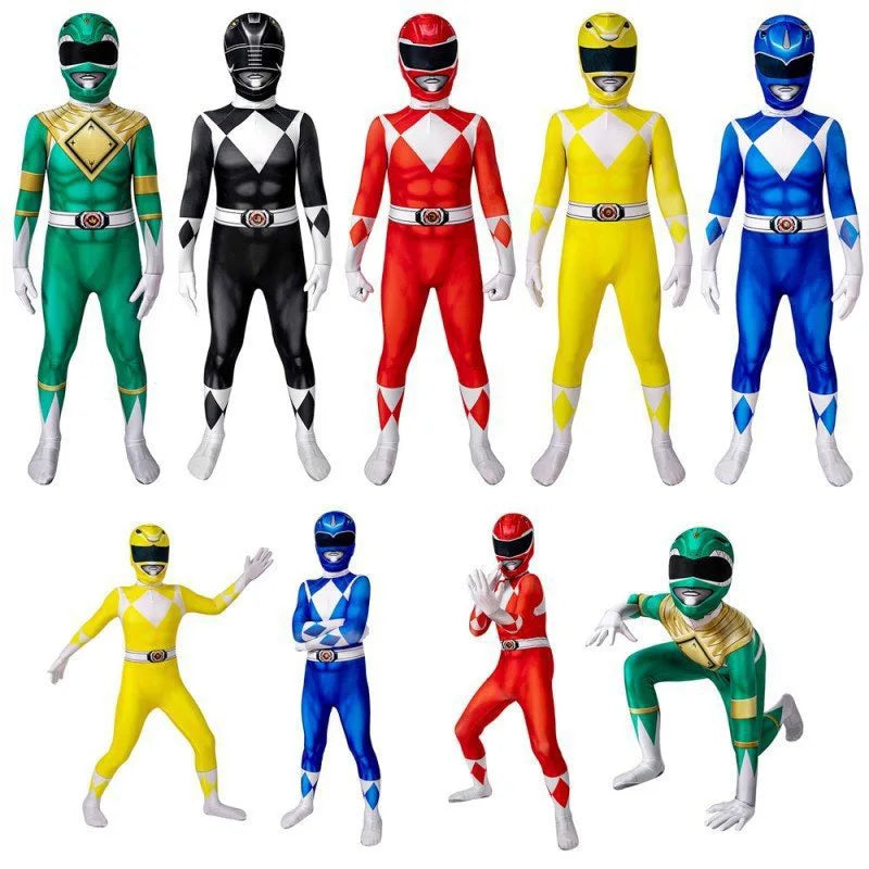 Adult Kids Morpher Superhero Samurai Sentai Shinkenger Rangers Cosplay Fantasia Halloween Costume Mask For Men Boy