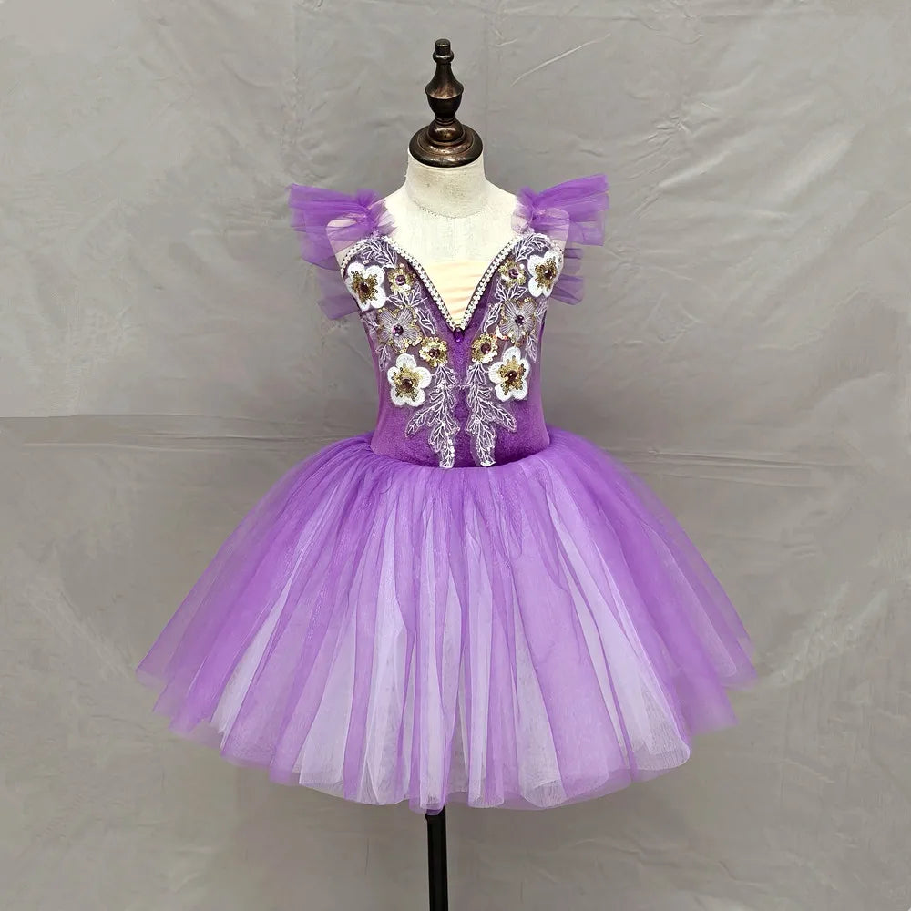 Children's ballet skirt girls dance skirt children's program collective performance costumes dance performance costumes
