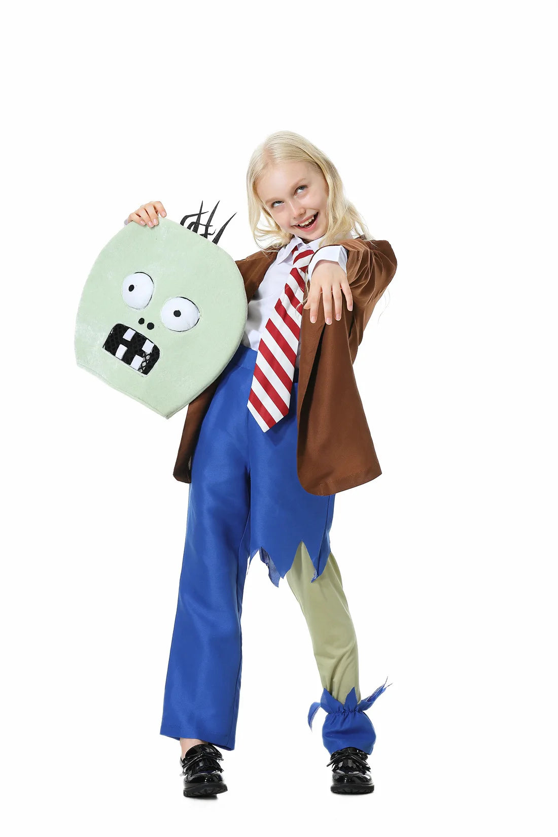 Adults Boys Halloween Cosplay Funny Game Zombies Novelty Costtume Mask Outfit Clothes Festival Carnival Dress Up Party Suit