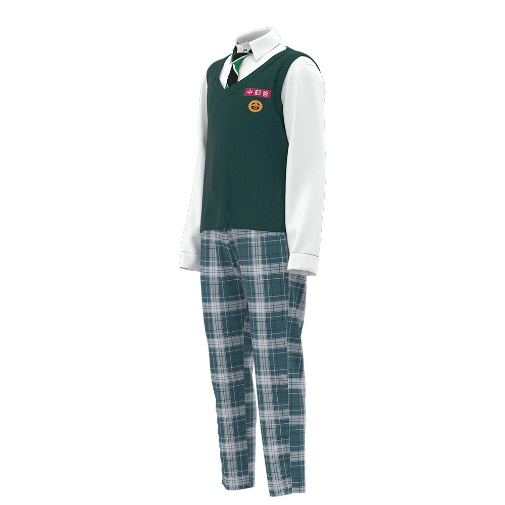 All of Us Are Dead Cosplay 지금 우리 학교는 Sweatshirt Men Casual Zip Up Uniform Jacket Coat Pants Print Joggers Trousers