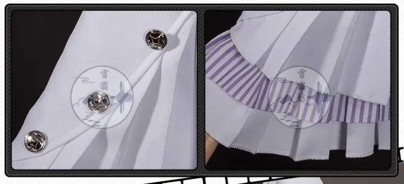 Game ZZZ Zenless Zone Zero Vivian Cosplay Costume Wig Dress Uniform Headwear Mockingbird Carnival Party Women Girls Con Clothes