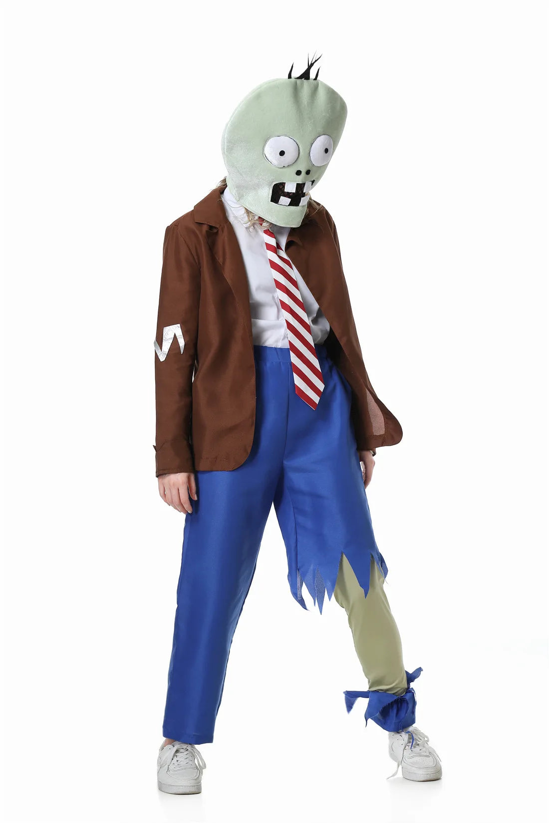 Adults Boys Halloween Cosplay Funny Game Zombies Novelty Costtume Mask Outfit Clothes Festival Carnival Dress Up Party Suit